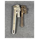 Pipe wrenches