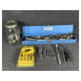Sockets, Allen wrenches, Pistol Grip screwdriver