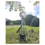 Garden Windmill, Sm bean pot and Eagle Bell
