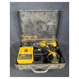 DeWalt Battery Operated Drill in Metal Case