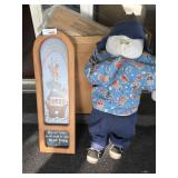 Noahï¿½s Ark wall hanging, little boy ( handmade)