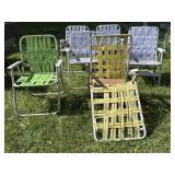 Lawn Chairs (3),Lawn Lounge Chair, Lawn Rocker