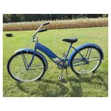 Blue Womanï¿½s bike