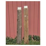 2 Wooden Trailer Ramps