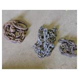 Heavy steel chains