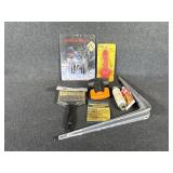 4' paintbrush, Animal saver for car, locks, Fish