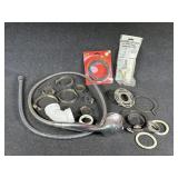 Sink Strainer Locknut, Shower Nozzle