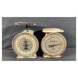 Way Rite & Hanson 25lb Kitchen & Mercantile Scales