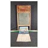 Wooden and Glass Washboard, Van Atten's Outdoor 68