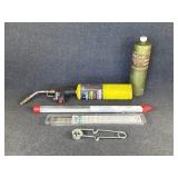 Pro Gas Cylinder W/Torch(2),Stick Electrodes,