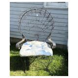 Decorative Metal Patio Chair