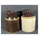Two Tone Stoneware Jugs (2)