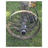 2 Metal Wheels