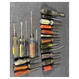 Assorted screwdrivers