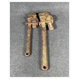 Vintage Pipe wrenches