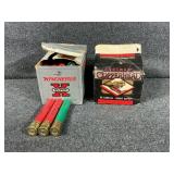Carton of premium BB's, box of 410 3' shells