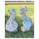 Ceramic Kissing Dutch Boy & Girl (Pink/Blue)