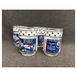 1970 Libbey Apollo 13 'Safe Return' Glasses (4)