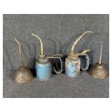 Handheld Metal Oil Cans & Pump Oilers