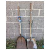 Spade Shovel, Scoop Shovels(3)