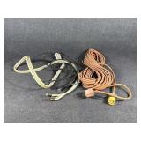 Orange Extension Cord On A Reel, HD Black
