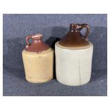 Two Tone Stoneware Jugs (2)