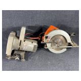 Black and Decker 7 1/4 circular saws (2)