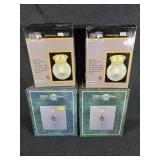 Wall Candle Holders (2), Polished Brass Ceiling