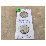 1952-S AND 1954 QUARTERS