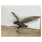 METAL EAGLE WALL HANGING