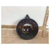 CAST IRON WELCOME SIGN - HOME DECOR