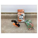 Item for securing furniture; also used as golf tees