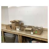 6 BOXES MISC VASES - GLASS