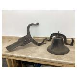 VINTAGE CAST IRON BELL - VINTAGE