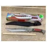 SCATBACK BOWIE KNIFE W SHEATH
