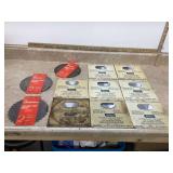 14 VARIOUS SIZED SAW BLADES - TOOLS