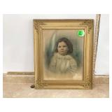 ANTIQUE FRAMED PICTURE - VINTAGE