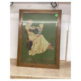 HUGE 55X40-3 4 NEEDLEPOINT PIECE