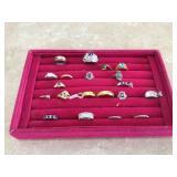 Assorted sizes of rings