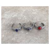 3 BRACELETS - COSTUME JEWELRY