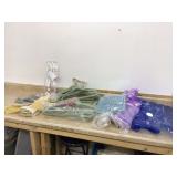 Various clothes hangers and accessories
