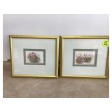 2 FLOWER BASKET PICTURES
