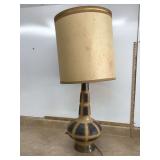 Large Mid Century Modern Table Lamp (Works)