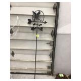 Eagle weather vane stake