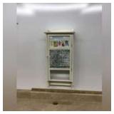 WASHBOARD WALL CABINET - HOME DECOR