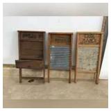 Laundry station with storage