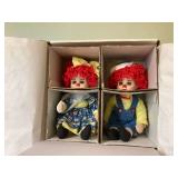 Marie Osmond collector dolls Rosie and Rags Marie Osmond collector dolls Rosie and Rags