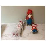 3 CLOWN DOLLS - COLLECTIBLES 3 CLOWN DOLLS - COLLECTIBLES