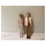 Vintage Barbie & Ken dolls 1960s bubble cut Vintage Barbie & Ken dolls 1960s bubble cut