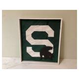 WOODEN MICHIGAN STATE WALL HANGING WOODEN MICHIGAN STATE WALL HANGING